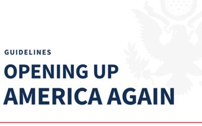 Reopening America Federal Guidelines