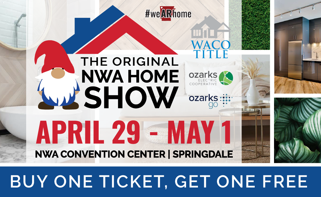 Get Buy 1, Get 1 FREE Tickets for the NWA Home Show Northwest